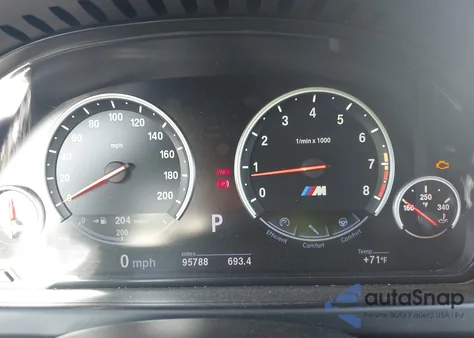 2013 BMW M6 из США, поврежденный, VIN WBSLX9C57DC968615